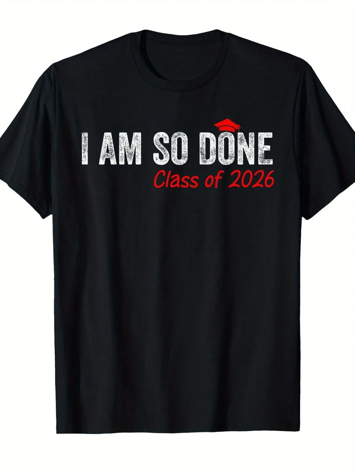 Class of 2026 Grad Tee - I'm So Done Funny Graphic Shirt
Class of 2026 Grad Tee - I'm So Done Funny Graphic Shirt