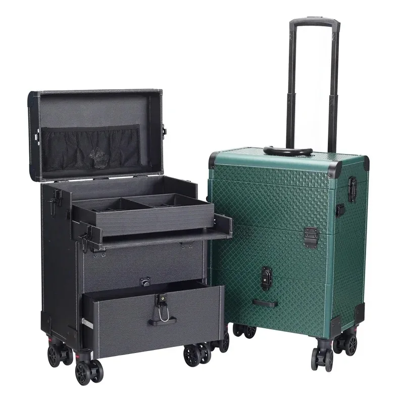 Toolbox High-end drawer large-capacity cosmetic box professional makeup artist luggage case beauty nail storage box
Toolbox High-end drawer large-capacity cosmetic box professional makeup artist luggage case beauty nail storage box