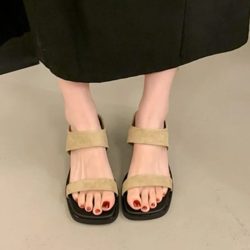 2026 Summer Women Platform Wedges Heel Sandals Fashion Square Open Toe Ladies Elegant Party Dress Gladiator Sandalias
2026 Summer Women Platform Wedges Heel Sandals Fashion Square Open Toe Ladies Elegant Party Dress Gladiator Sandalias
