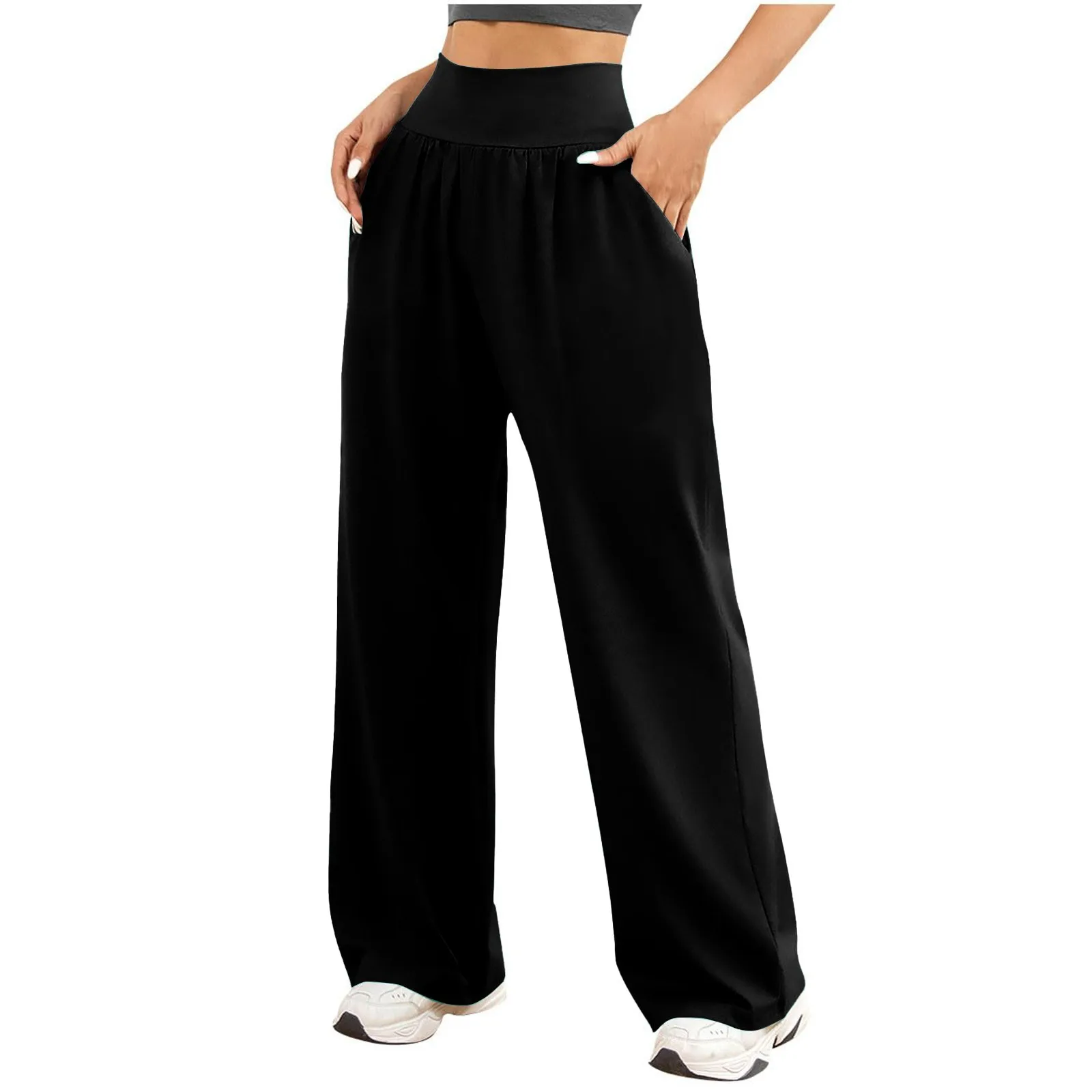 2025 Women'S Pants Y2k Fashion Stripe Loose Solid Sweatpants Casual Trousers Bell Bottom Yoga Pants pantalones de mujer
2025 Women'S Pants Y2k Fashion Stripe Loose Solid Sweatpants Casual Trousers Bell Bottom Yoga Pants pantalones de mujer