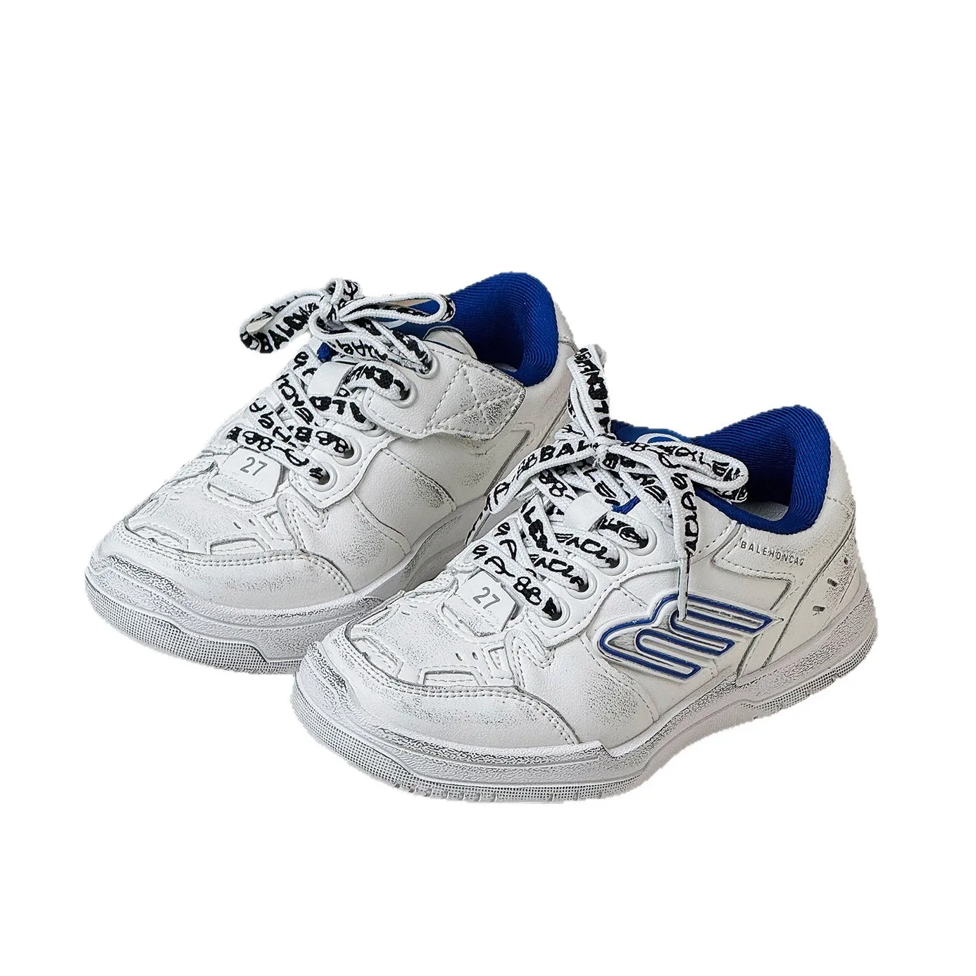 Kids Toddlers Boys Girls Rubbed Color Small White Shoes New Autumn Children's Fashion Letter Rubbed Color Old Casual Shoes
Kids Toddlers Boys Girls Rubbed Color Small White Shoes New Autumn Children's Fashion Letter Rubbed Color Old Casual Shoes