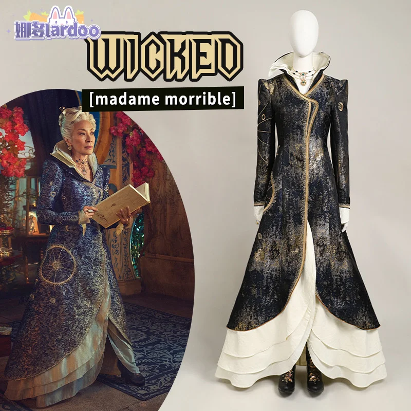 Lardoo Wicked Madame Morrible Косплей Костюм Платье с вышивкой для взрослых Женский наряд Хэллоуин Карнавал Рождественская вечеринка Платье ведьмы
Lardoo Wicked Madame Morrible Косплей Костюм Платье с вышивкой для взрослых Женский наряд Хэллоуин Карнавал Рождественская вечеринка Платье ведьмы