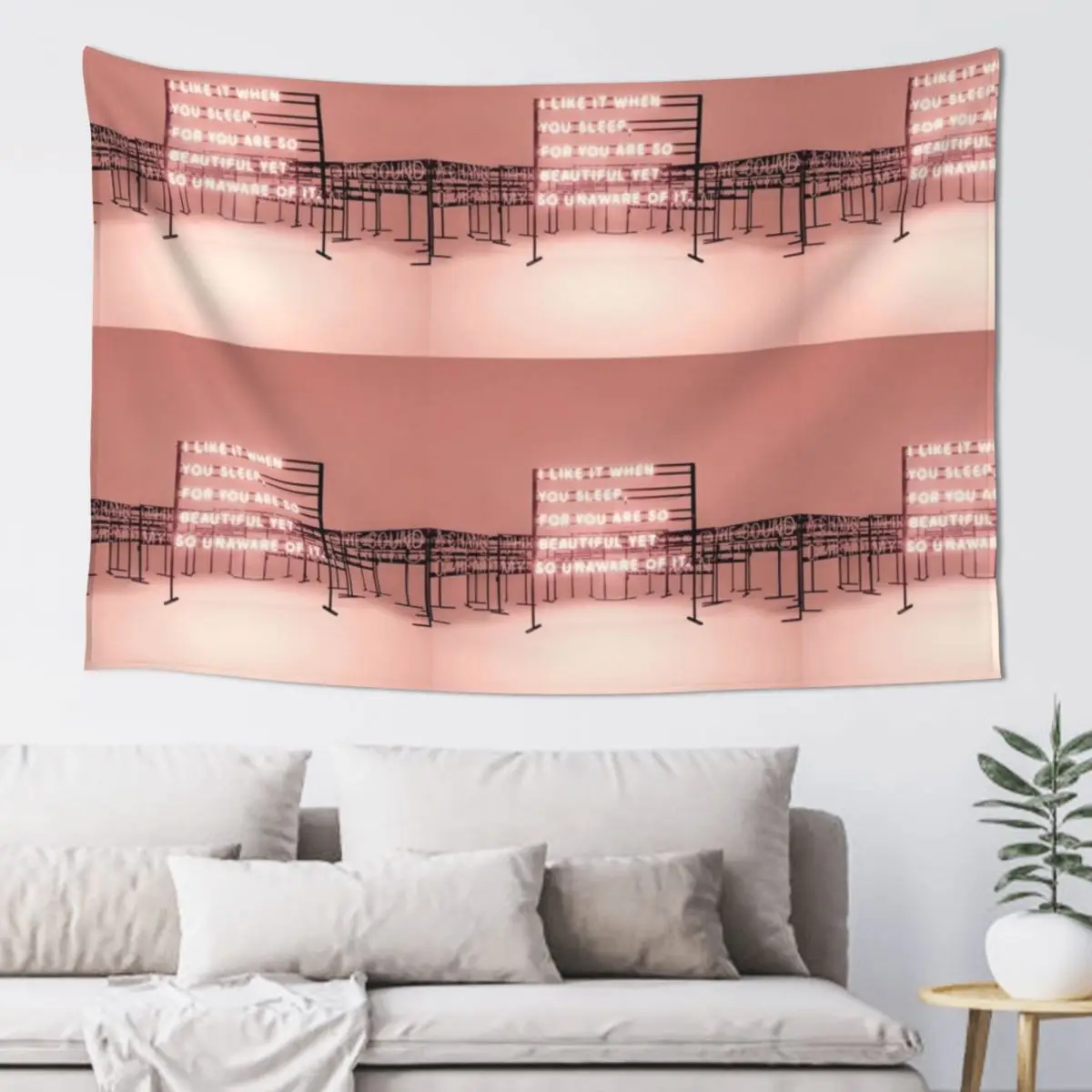 THE 1975 - I like it when you sleep for you are so beautiful yet so unaware of it. Tapestry Decorative Paintings Tapestry
THE 1975 - I like it when you sleep for you are so beautiful yet so unaware of it. Tapestry Decorative Paintings Tapestry