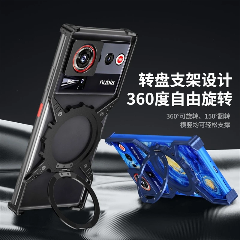 Aluminium Alloy Metal Borderless Bracket Cooling Cover For Nubia Z 80 Z80Ultra 5G Magnetic Case For ZTE Nubia Z80 Ultra Case
Aluminium Alloy Metal Borderless Bracket Cooling Cover For Nubia Z 80 Z80Ultra 5G Magnetic Case For ZTE Nubia Z80 Ultra Case