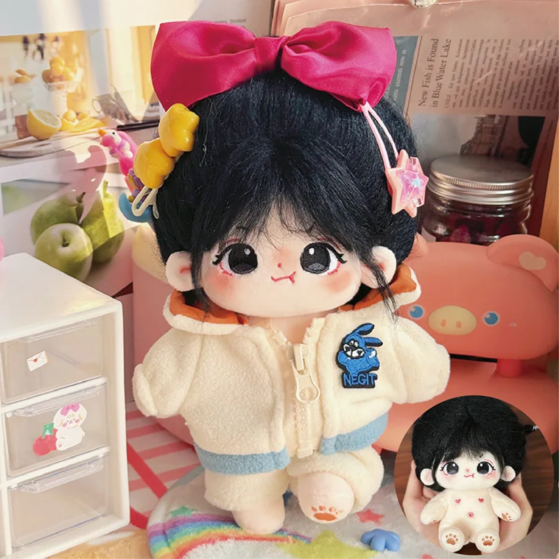 20cm Kawaii Dress Up Baby Clothes Cotton Doll Big Eyes Can Change Clothes Figure Dolls With Skeleton Naked Baby Doll Kids Gifts
20cm Kawaii Dress Up Baby Clothes Cotton Doll Big Eyes Can Change Clothes Figure Dolls With Skeleton Naked Baby Doll Kids Gifts