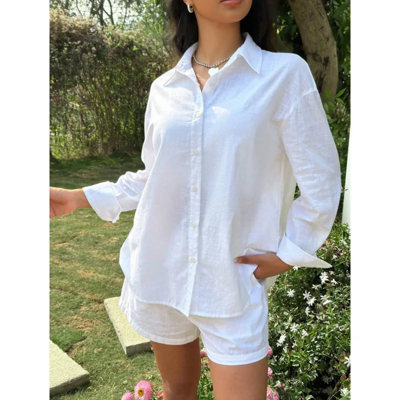 Casual Pure Color Women's Set Summer Fashion Outfit Female Leisure Ensemble Cross-Border External Wear Student School Uniform
Casual Pure Color Women's Set Summer Fashion Outfit Female Leisure Ensemble Cross-Border External Wear Student School Uniform
