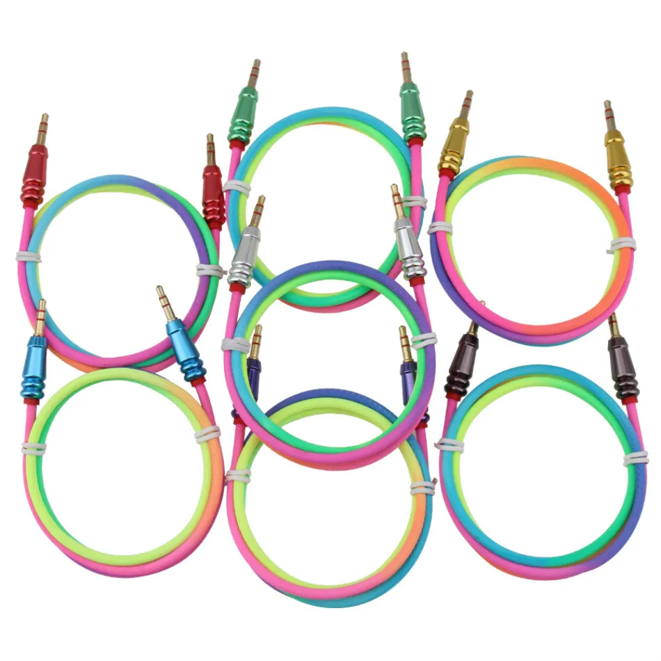 100PCS 1m Gold Plated Plug 3.5 mm Jack Audio Cable Adapter for iPhone Phone Car Headphone Speaker Computer Laptop Wire Aux Cord
100PCS 1m Gold Plated Plug 3.5 mm Jack Audio Cable Adapter for iPhone Phone Car Headphone Speaker Computer Laptop Wire Aux Cord