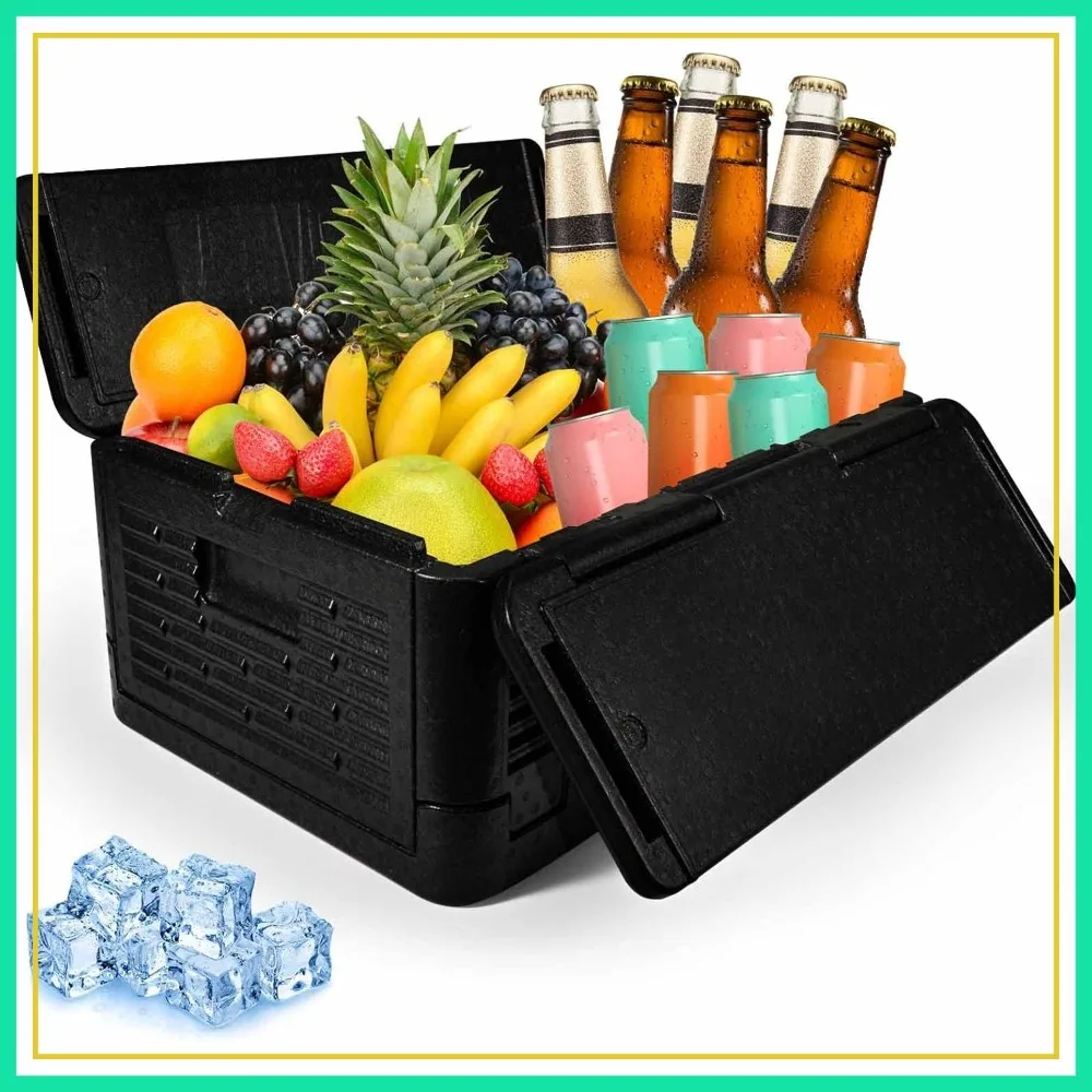 39L Collapsible Cooler, Insulated Ice Chest for Camping, Hiking, Fishing, Beach
39L Collapsible Cooler, Insulated Ice Chest for Camping, Hiking, Fishing, Beach