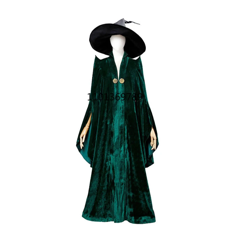 Hotnew School of Witchcraft and Wizardry Costume Professor Mileva McGonagall Hogwarts College Presidentis Robe Halloween Costume
Hotnew School of Witchcraft and Wizardry Costume Professor Mileva McGonagall Hogwarts College Presidentis Robe Halloween Costume