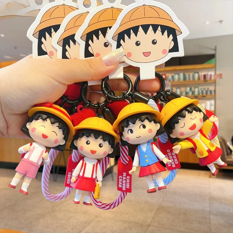 Authentic Cherry Maruko Campus Time Series New Keychain Backpack Accessories Girl's Heart Keychain Y2k Fashion Toy Anime Cartoon
Authentic Cherry Maruko Campus Time Series New Keychain Backpack Accessories Girl's Heart Keychain Y2k Fashion Toy Anime Cartoon