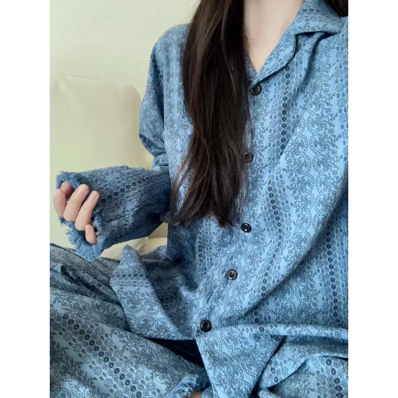 Pjs Set Women's Pajama Set Women's Warm Winter Pajamas Fashionable Home Clothes, Pajamas Cute and Soft Pajama Set Blue Pajamas
Pjs Set Women's Pajama Set Women's Warm Winter Pajamas Fashionable Home Clothes, Pajamas Cute and Soft Pajama Set Blue Pajamas