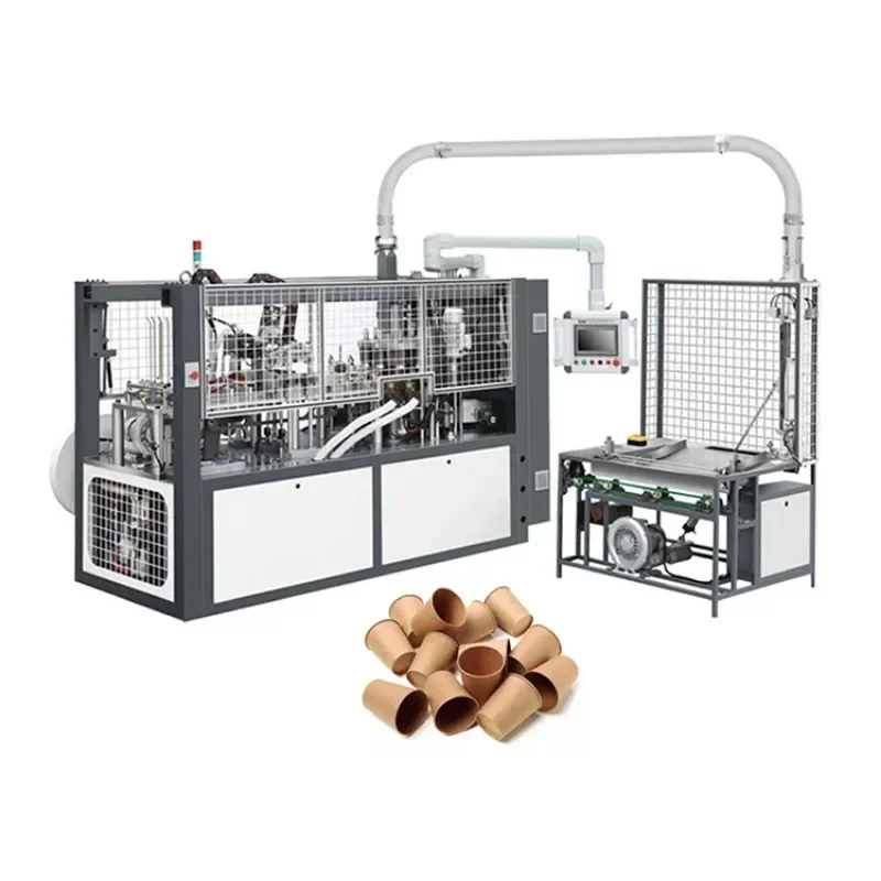 Fully Automatic Disposable Drinking Paper Cup Making Machines 120-160 Pcs/min High Speed Double Wall Paper Cup Forming Machine
Fully Automatic Disposable Drinking Paper Cup Making Machines 120-160 Pcs/min High Speed Double Wall Paper Cup Forming Machine