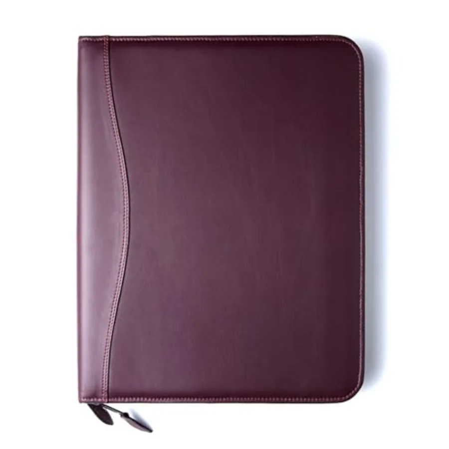 Spiral Bound Executive Size Cover Fits 8 ½" x 11" Size Planner Only Cowhide Leather Burgundy
Spiral Bound Executive Size Cover Fits 8 ½" x 11" Size Planner Only Cowhide Leather Burgundy