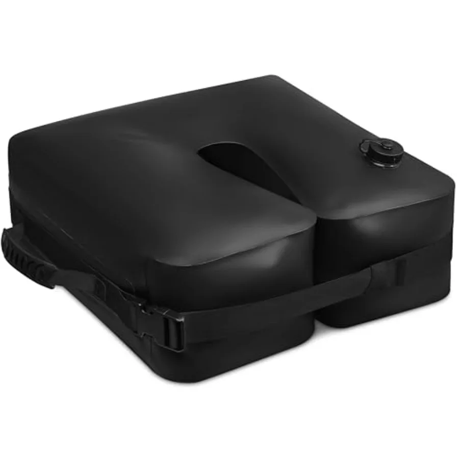 Rhino BaseMate Umbrella Base Weight Water Bag with Side Slot Opening Black 30L 70Lb Water-Filled Bag for Umbrella Stand Cantile
Rhino BaseMate Umbrella Base Weight Water Bag with Side Slot Opening Black 30L 70Lb Water-Filled Bag for Umbrella Stand Cantile