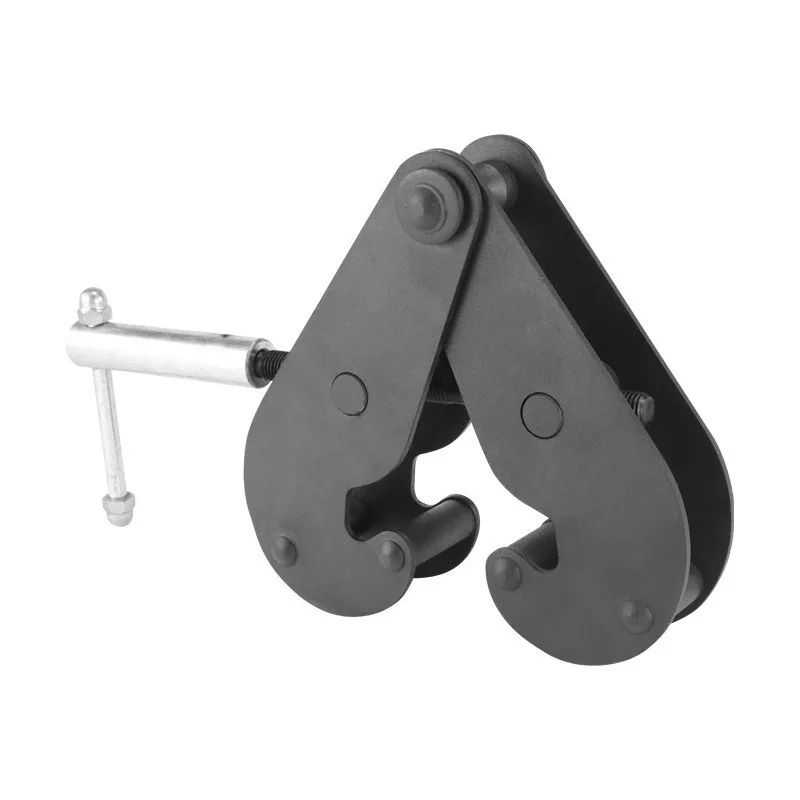 YC type rail clamp track holder channel I-beam H steel lifting fixture girder driving
YC type rail clamp track holder channel I-beam H steel lifting fixture girder driving