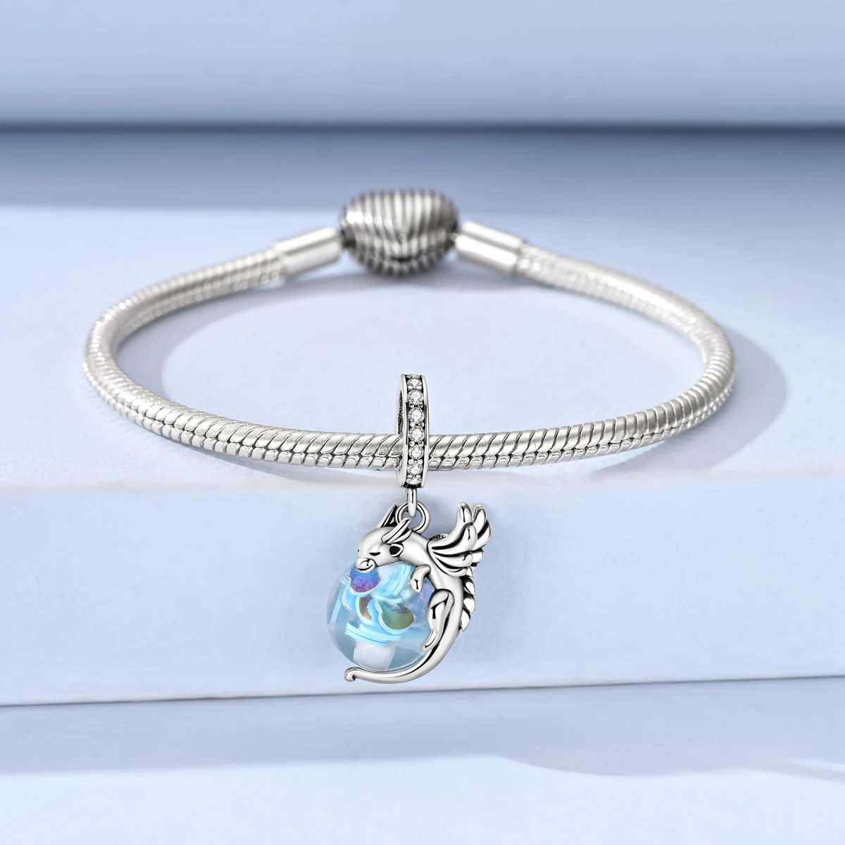 925 Sterling Silver Dangle Charm Pendant Dragon fit Bracelet Necklace Making for Woman Jewelry
925 Sterling Silver Dangle Charm Pendant Dragon fit Bracelet Necklace Making for Woman Jewelry