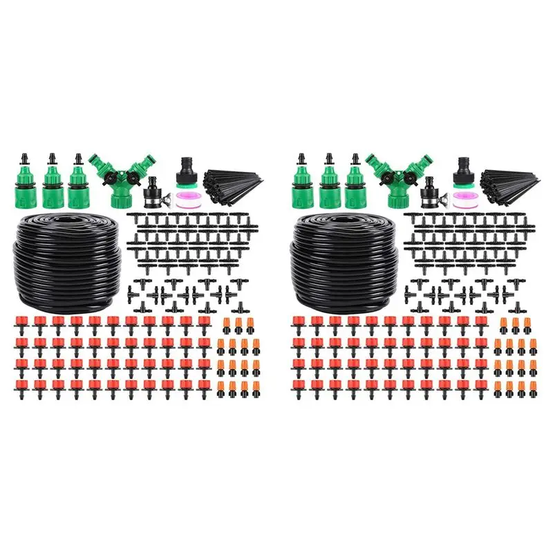 Комплект для капельного орошения A88E-2X, система капельного полива, трубка 1/4 дюйма, набор для автоматического полива
Комплект для капельного орошения A88E-2X, система капельного полива, трубка 1/4 дюйма, набор для автоматического полива