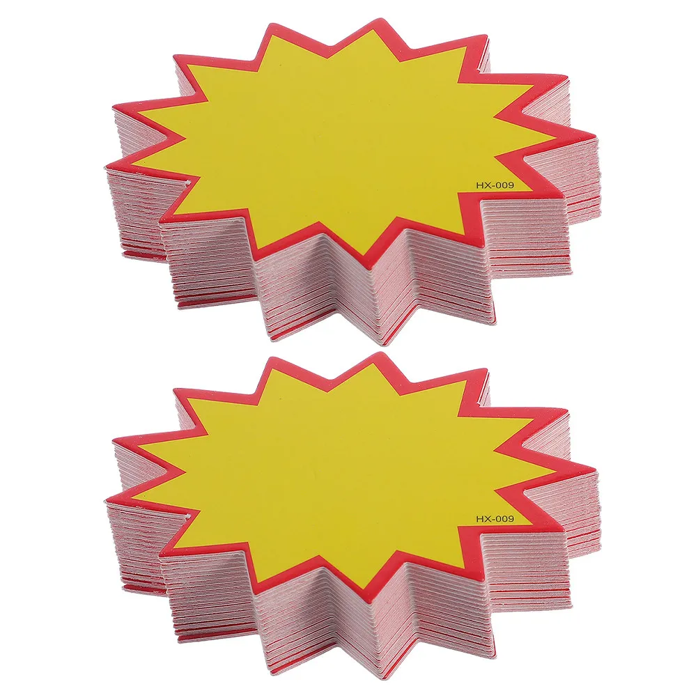 400Pcs Erasable Burst Tags Reusable Writeable Supermarket Retail Store Pricing Labels Clear Visibility Long-Lasting
400Pcs Erasable Burst Tags Reusable Writeable Supermarket Retail Store Pricing Labels Clear Visibility Long-Lasting