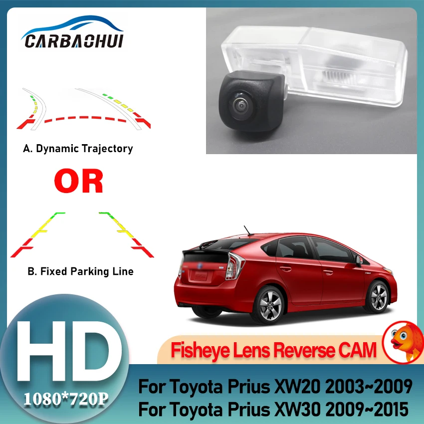 Backup Rear View Camera For Toyota Prius XW20 2003~2009 XW30 2009~2015 Fisheye Night Vision license plate Camera Parking Camera
Backup Rear View Camera For Toyota Prius XW20 2003~2009 XW30 2009~2015 Fisheye Night Vision license plate Camera Parking Camera