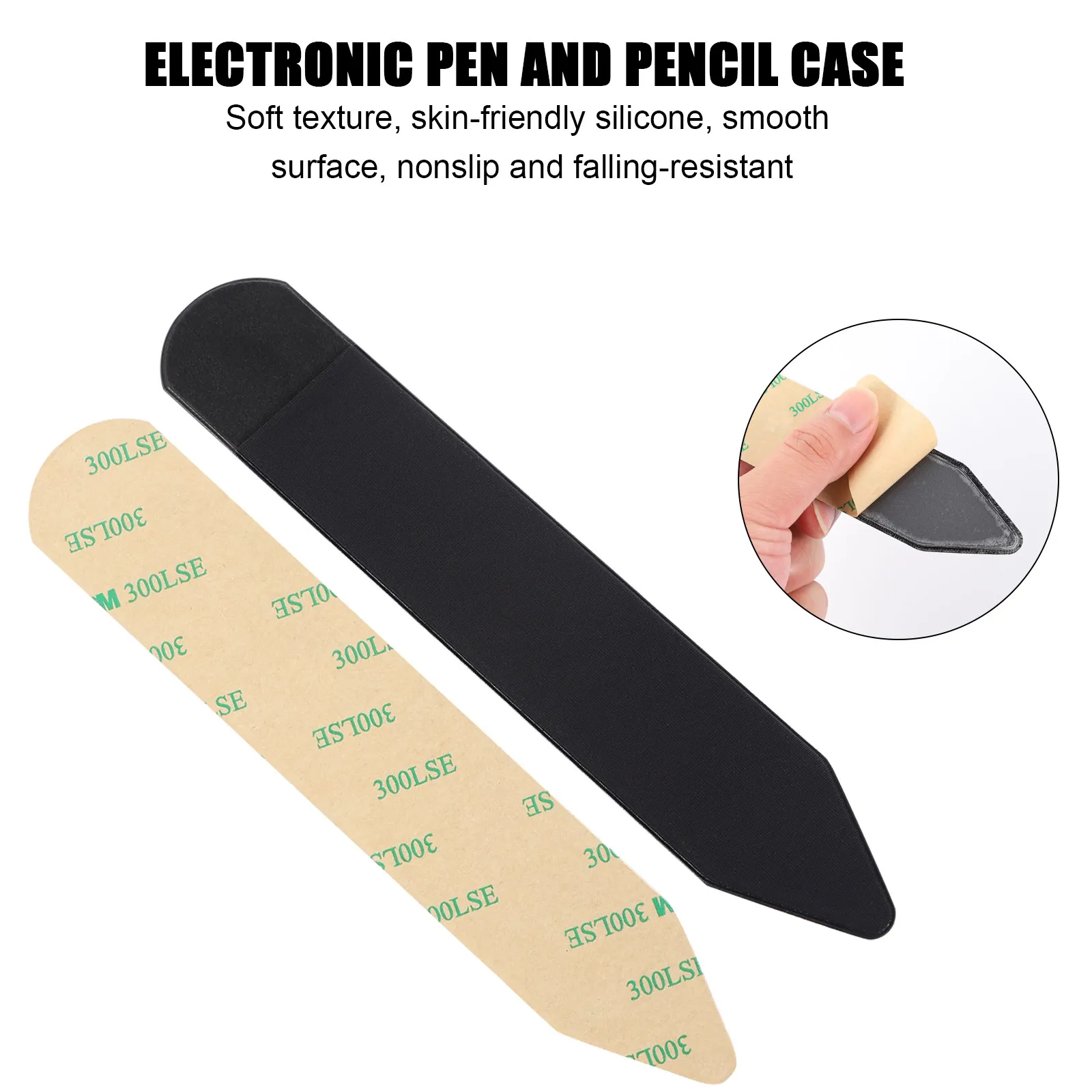 2Pcs Touch Screen Pen Holders Black Premium Silicone Anti-Leak Non-Slip Falling-Resistant Smooth Protective Case for Digital
2Pcs Touch Screen Pen Holders Black Premium Silicone Anti-Leak Non-Slip Falling-Resistant Smooth Protective Case for Digital