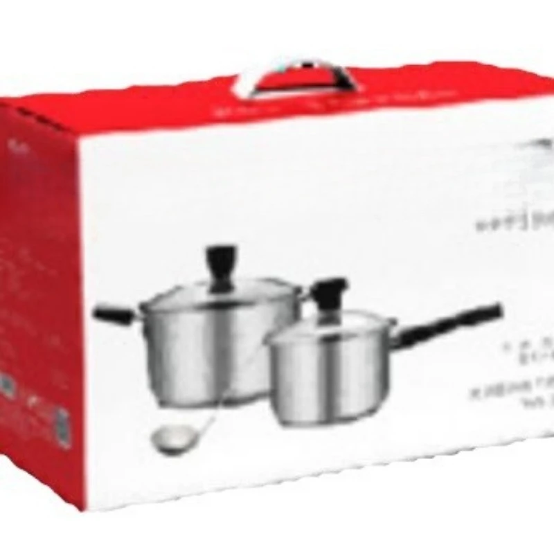 Fort kitchen utensils three-piece set, thickened stainless steel pot set does not pick the stove
Fort kitchen utensils three-piece set, thickened stainless steel pot set does not pick the stove