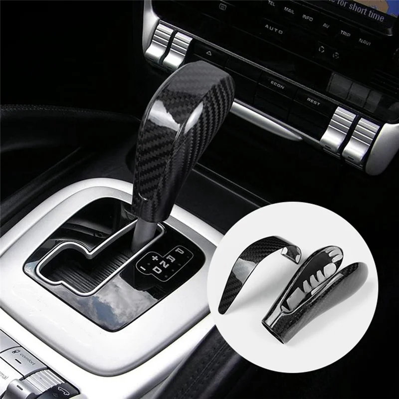 A04E-Car Real Carbon Fiber Gear Knob Cover Trim For Cayenne 2004-2009 Center Console Interior Decoration
A04E-Car Real Carbon Fiber Gear Knob Cover Trim For Cayenne 2004-2009 Center Console Interior Decoration