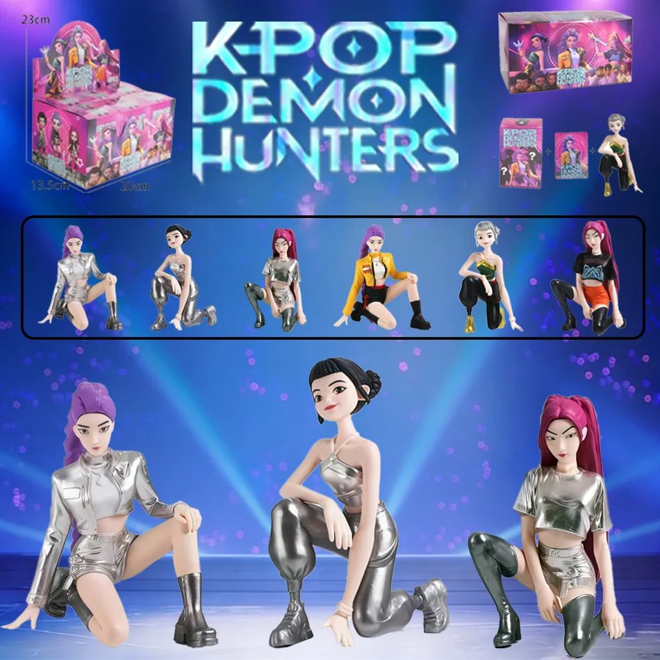 Kpop Demon Hunters Huntrix Фигурки Коллекционные игрушки с Derpy Tiger Rumi Mira Zoey Sussy - Тематические фигурки KPop Украшения
Kpop Demon Hunters Huntrix Фигурки Коллекционные игрушки с Derpy Tiger Rumi Mira Zoey Sussy - Тематические фигурки KPop Украшения