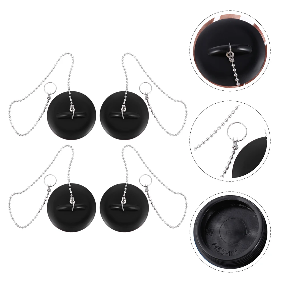 4pcs Silicone Sink Plug Plastic Water Stopper For Bathroom Kitchen Bathtub Drain Sealed Plugs Sink Accessories Plumbing Fixtures
4pcs Silicone Sink Plug Plastic Water Stopper For Bathroom Kitchen Bathtub Drain Sealed Plugs Sink Accessories Plumbing Fixtures