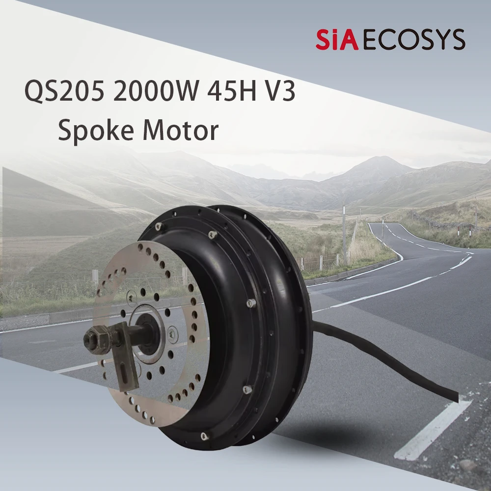 QSMotor QS205 V3 2000W 45H High Efficiency BLDC Hub Motor for Electric Scooter Spoke Upgrade High Power Motor
QSMotor QS205 V3 2000W 45H High Efficiency BLDC Hub Motor for Electric Scooter Spoke Upgrade High Power Motor