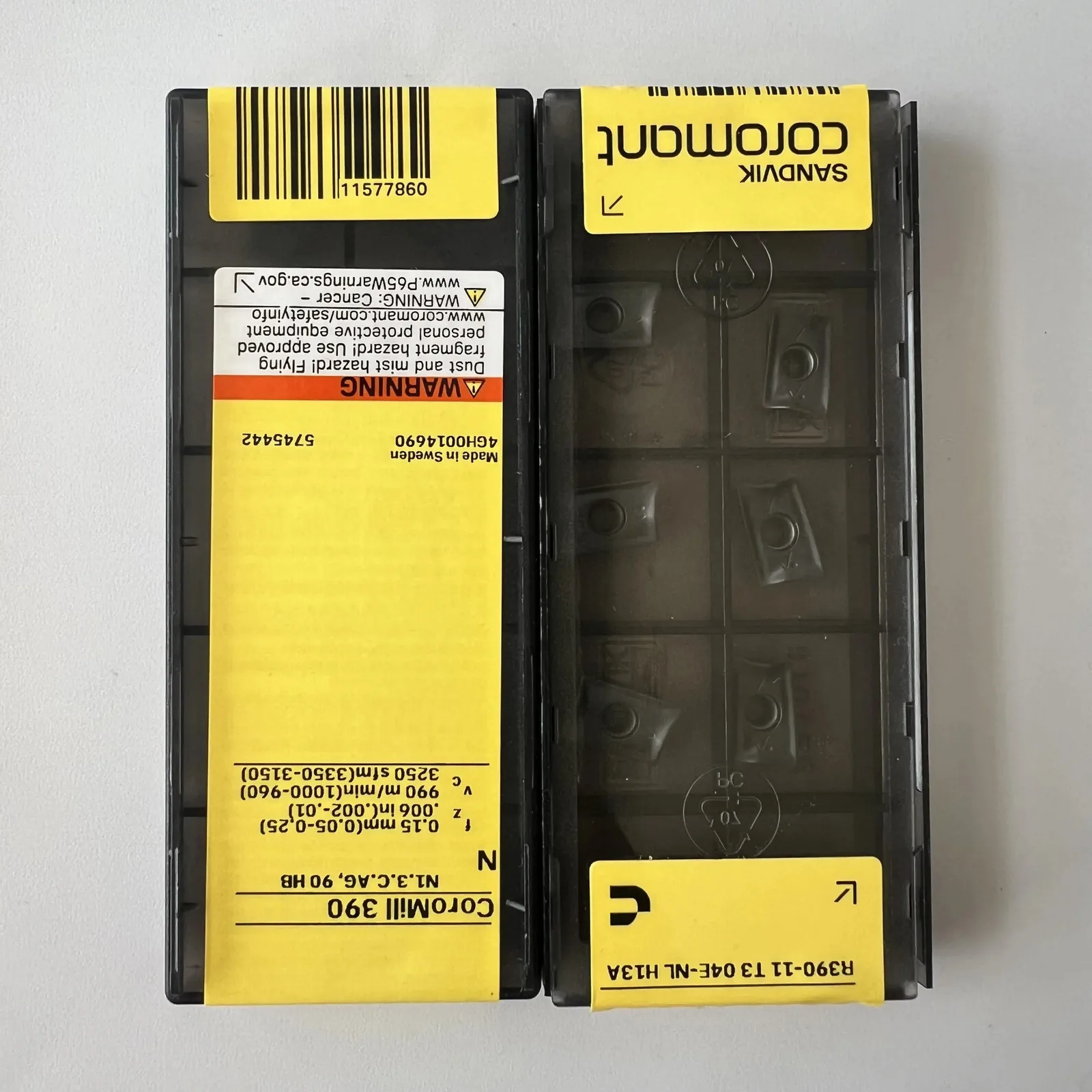 SANDVIK / R390-11T304E-NL H13A / Hard alloy CNC Blade 10 Pcs
SANDVIK / R390-11T304E-NL H13A / Hard alloy CNC Blade 10 Pcs