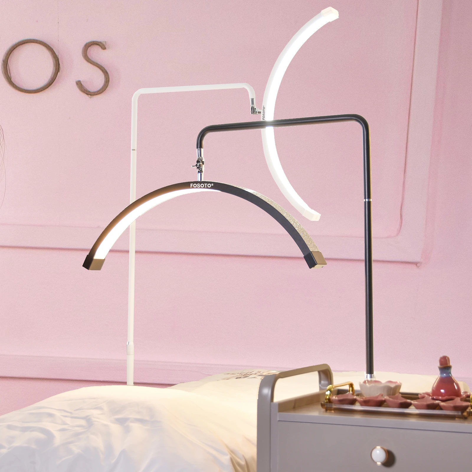 FOSOTO New Arrival 28inch Multiple Lashes Floor Lamp 45W Photography Lighting Led Ring Fill Selfie Light for Lash Makeup Tattoo
FOSOTO New Arrival 28inch Multiple Lashes Floor Lamp 45W Photography Lighting Led Ring Fill Selfie Light for Lash Makeup Tattoo
