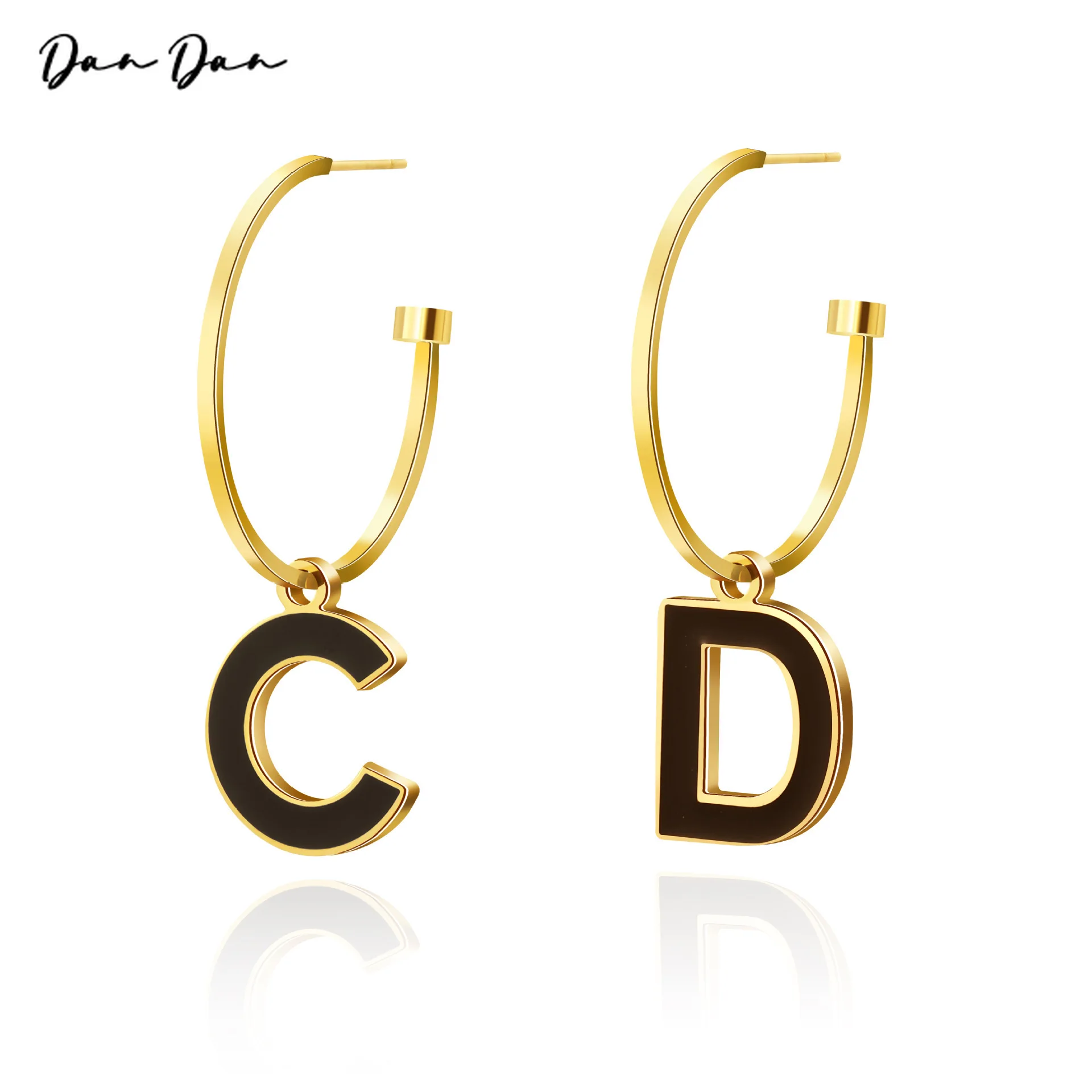 Korean Fashion Earrings Stainless Steel Women's Jewelry Charm Minimalist and versatile waterproof new gift with letters
Korean Fashion Earrings Stainless Steel Women's Jewelry Charm Minimalist and versatile waterproof new gift with letters