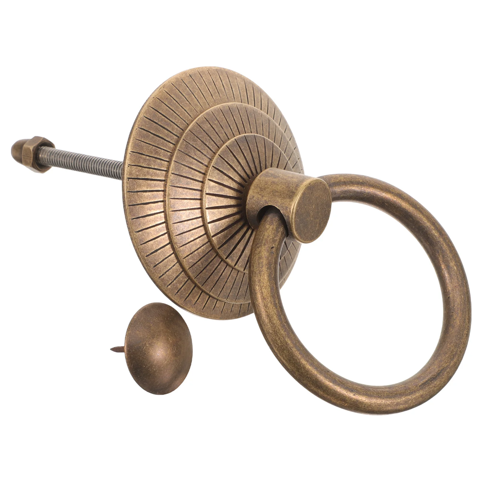 1pcs Vintage Door Knocker Metal Brass Gate Handle Decorative Home Security Door Knocker Replacement Household Hardware
1pcs Vintage Door Knocker Metal Brass Gate Handle Decorative Home Security Door Knocker Replacement Household Hardware