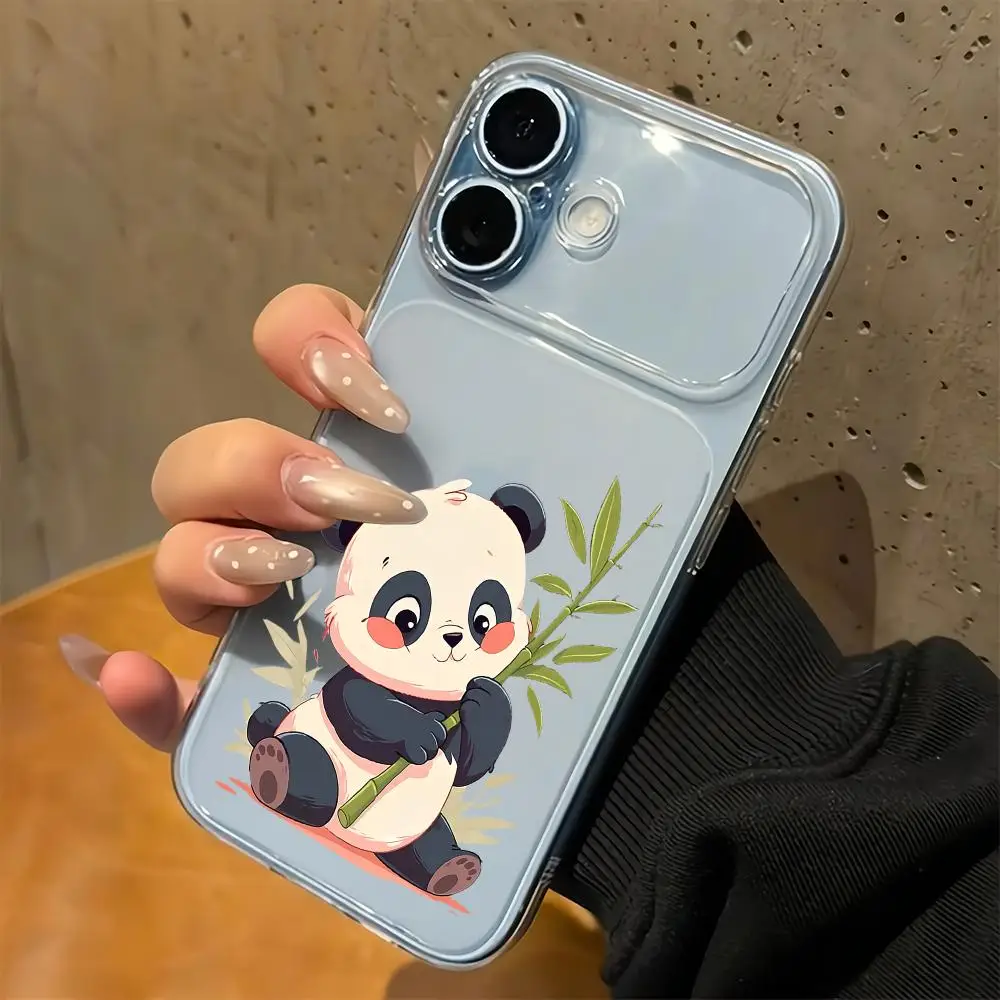 Cute bamboo panda transparent frosted phone case suitable for iPhone 17 16 15 14 13 12 11 Pro/Max/Plus anti drop back cover
Cute bamboo panda transparent frosted phone case suitable for iPhone 17 16 15 14 13 12 11 Pro/Max/Plus anti drop back cover