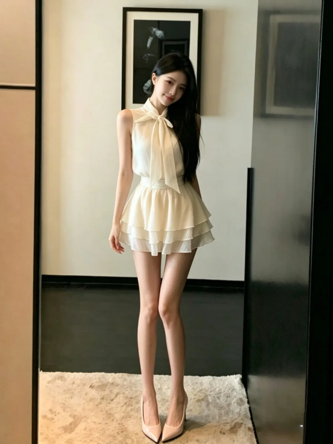 Gentle Wind Beautiful Waist-Cinching Slimming Cake Fairy Dress Small Cute Absolutely Beautiful Summer Dress Soft Cotton Material
Gentle Wind Beautiful Waist-Cinching Slimming Cake Fairy Dress Small Cute Absolutely Beautiful Summer Dress Soft Cotton Material
