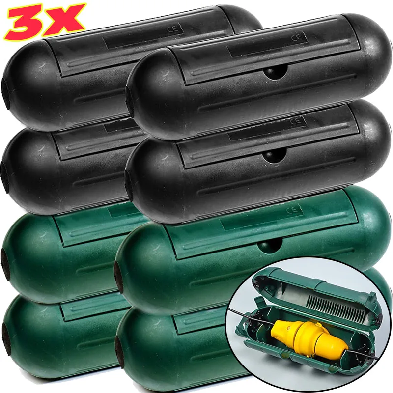 Cable Plug Protection Cover Waterproof Seal Extension Cord Plug Connection Protective Safety Cover Electrical Connection Box
Cable Plug Protection Cover Waterproof Seal Extension Cord Plug Connection Protective Safety Cover Electrical Connection Box