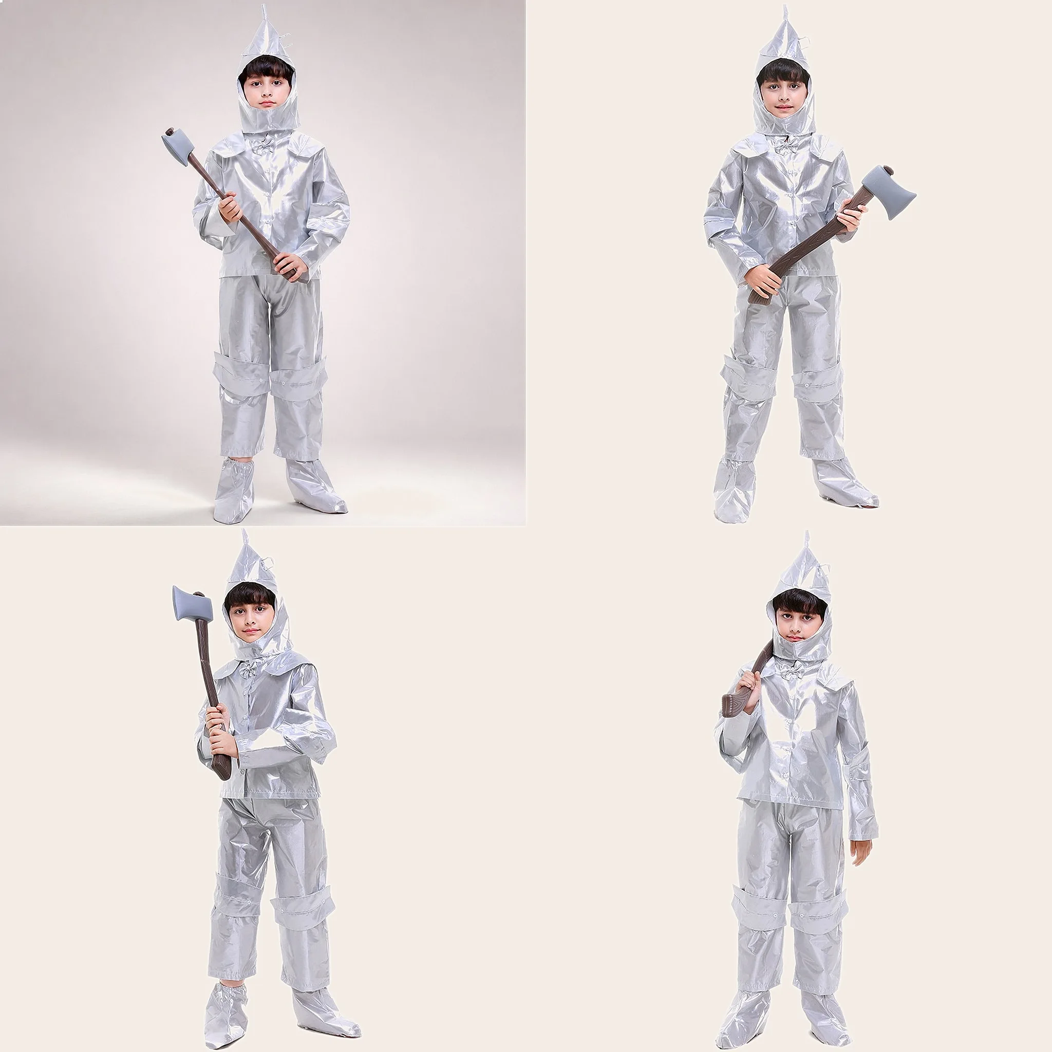 Cosplay Tin Man Costume Halloween Iron Man Outfit Boys Kids Wizard of Oz Fancy Dress
Cosplay Tin Man Costume Halloween Iron Man Outfit Boys Kids Wizard of Oz Fancy Dress