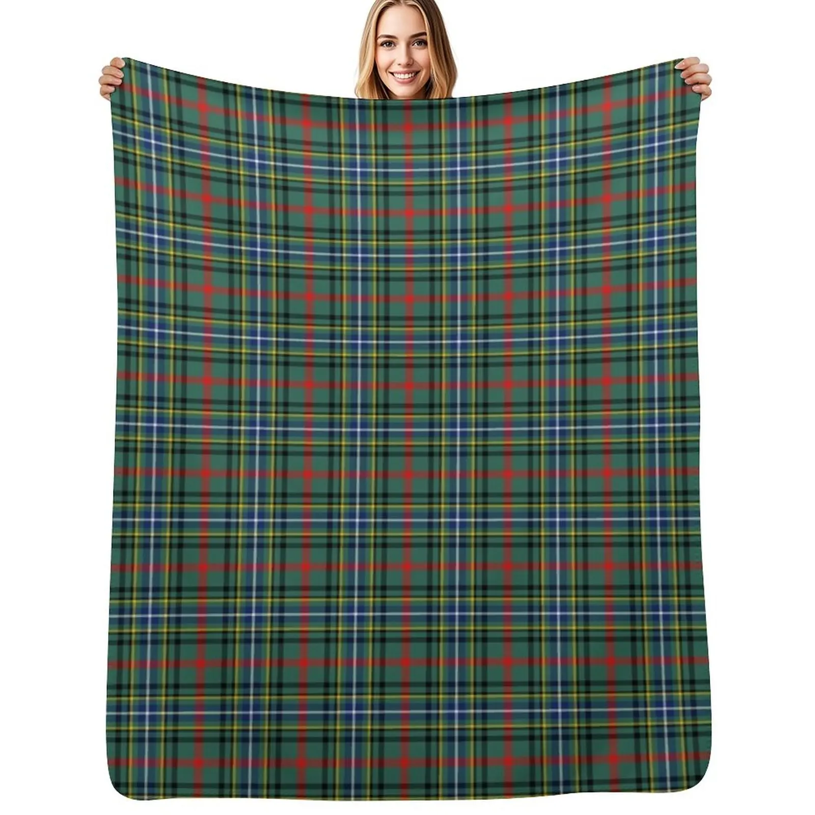 Clan Bisset Tartan Throw Blanket Multi Use Warm Blanket for Living Room Bedroom
Clan Bisset Tartan Throw Blanket Multi Use Warm Blanket for Living Room Bedroom