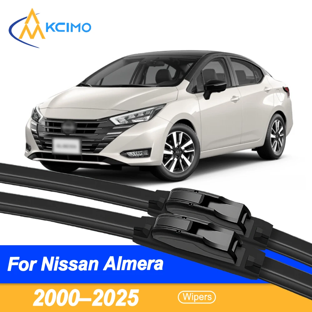 For Nissan Almera front wiper blades 2000-2025 car wiper windshield window accessories 2 pieces
For Nissan Almera front wiper blades 2000-2025 car wiper windshield window accessories 2 pieces