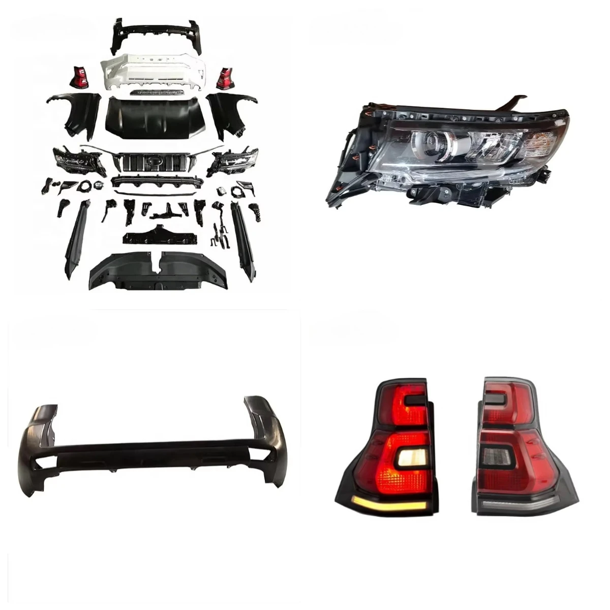 KEBEL High Quality Body Kits Car Bumper Front Set Good Price Front Bumper Set for Land Cruiser Prado 2018
KEBEL High Quality Body Kits Car Bumper Front Set Good Price Front Bumper Set for Land Cruiser Prado 2018