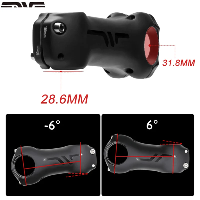 Full Carbon Fiber Bike Stem 6 Degree 31.8mm Ultralight Road MTB Bicycle Handlebar Stem80/90/100/110mm Cycling Parts Accessories
Full Carbon Fiber Bike Stem 6 Degree 31.8mm Ultralight Road MTB Bicycle Handlebar Stem80/90/100/110mm Cycling Parts Accessories