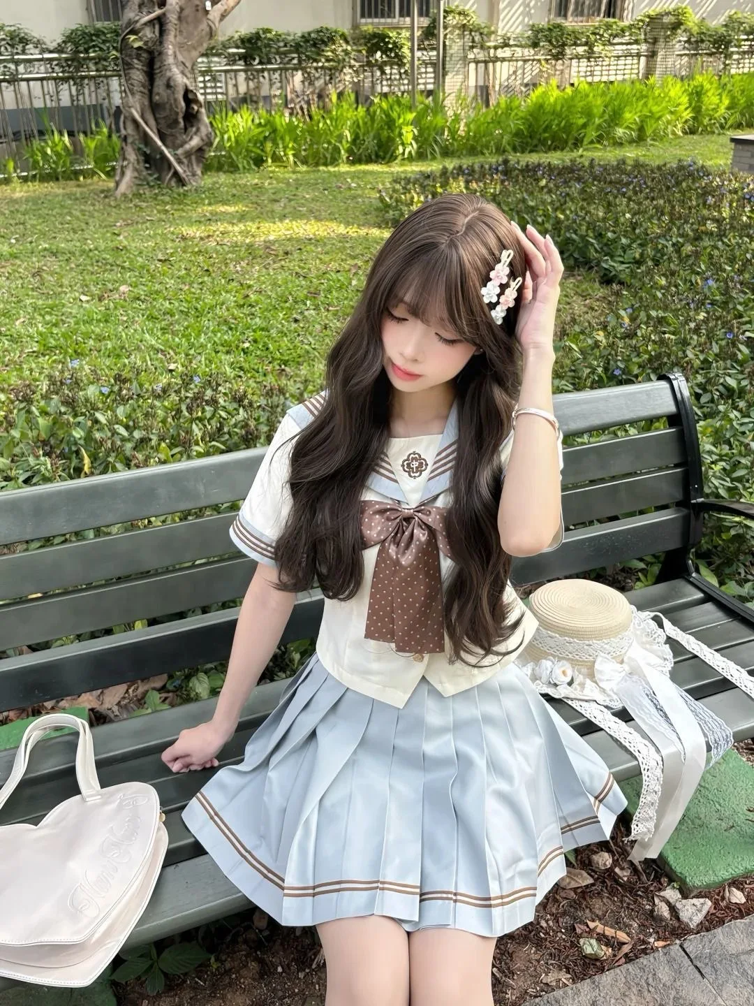 Japanese Style Uniform JK Basic Set Skirt School Supply Sensation Small Sailor Suit Sweet College Style Two Piece Set
Japanese Style Uniform JK Basic Set Skirt School Supply Sensation Small Sailor Suit Sweet College Style Two Piece Set