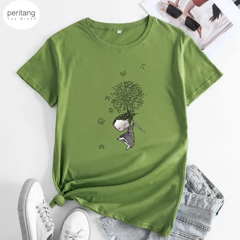Tees Women's Cotton T-shirt Kawaii Harajuku Graphic T Shirts Summer Short Sleeve Female Tee Tops Woman Tshirt Clothing y2k
Tees Women's Cotton T-shirt Kawaii Harajuku Graphic T Shirts Summer Short Sleeve Female Tee Tops Woman Tshirt Clothing y2k