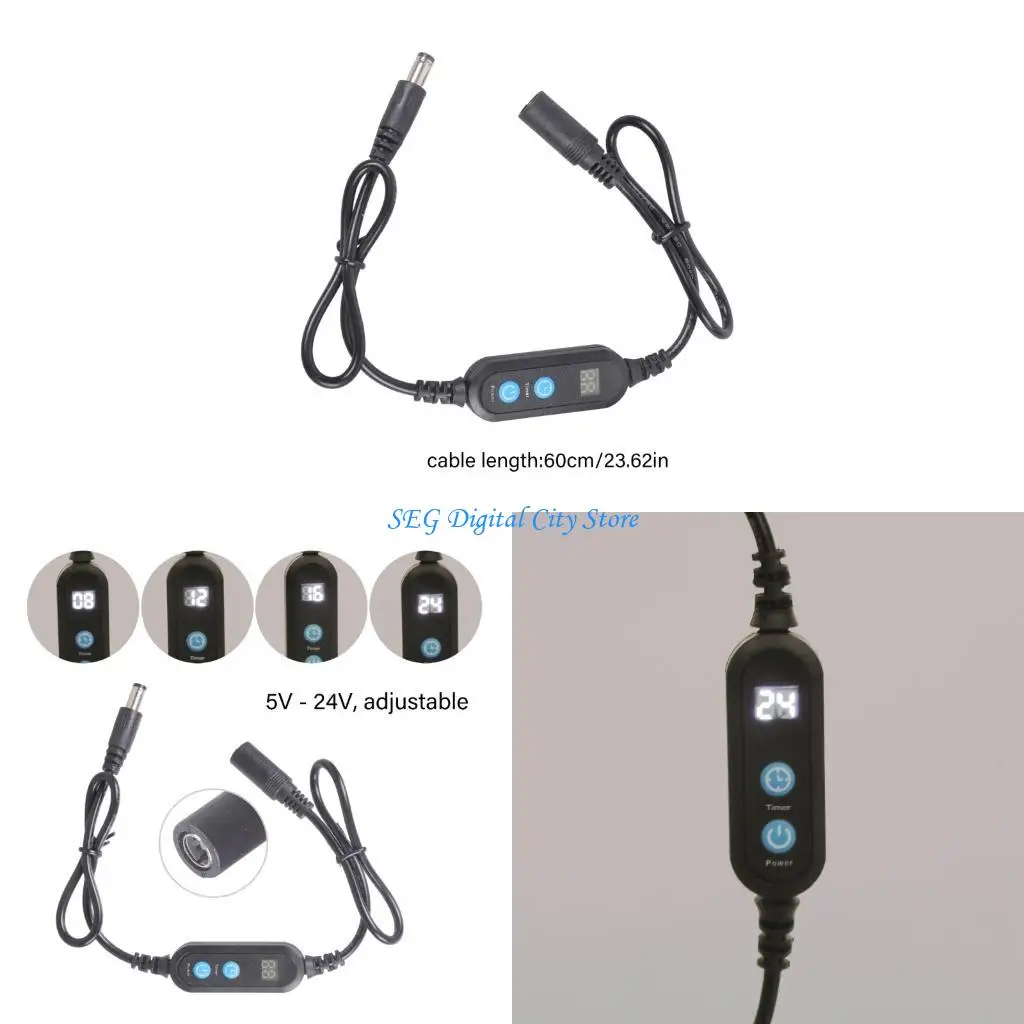 U75B Digital Display Timing Cord 5V 12V 24V DIRECT CURRENT 48W Auto Away Function For Blowers Fish Cistern Radiances 
U75B Digital Display Timing Cord 5V 12V 24V DIRECT CURRENT 48W Auto Away Function For Blowers Fish Cistern Radiances