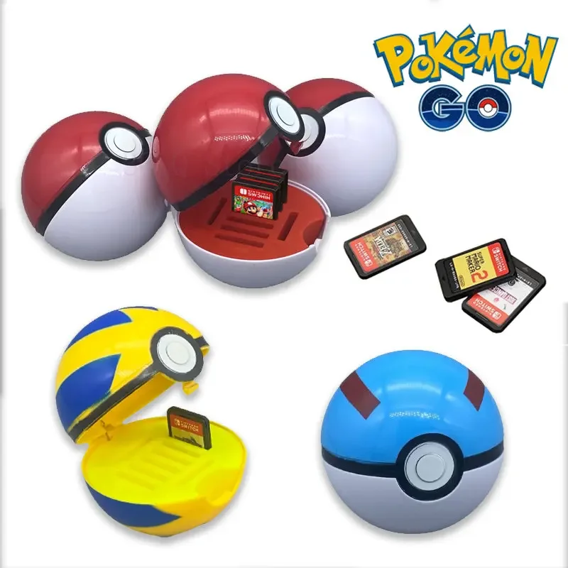 Pokemon Poke Ball Switch Card Box For Nintendo Switch Anime Game Card Storage Box Portable Organizer Game Console Accessories
Pokemon Poke Ball Switch Card Box For Nintendo Switch Anime Game Card Storage Box Portable Organizer Game Console Accessories