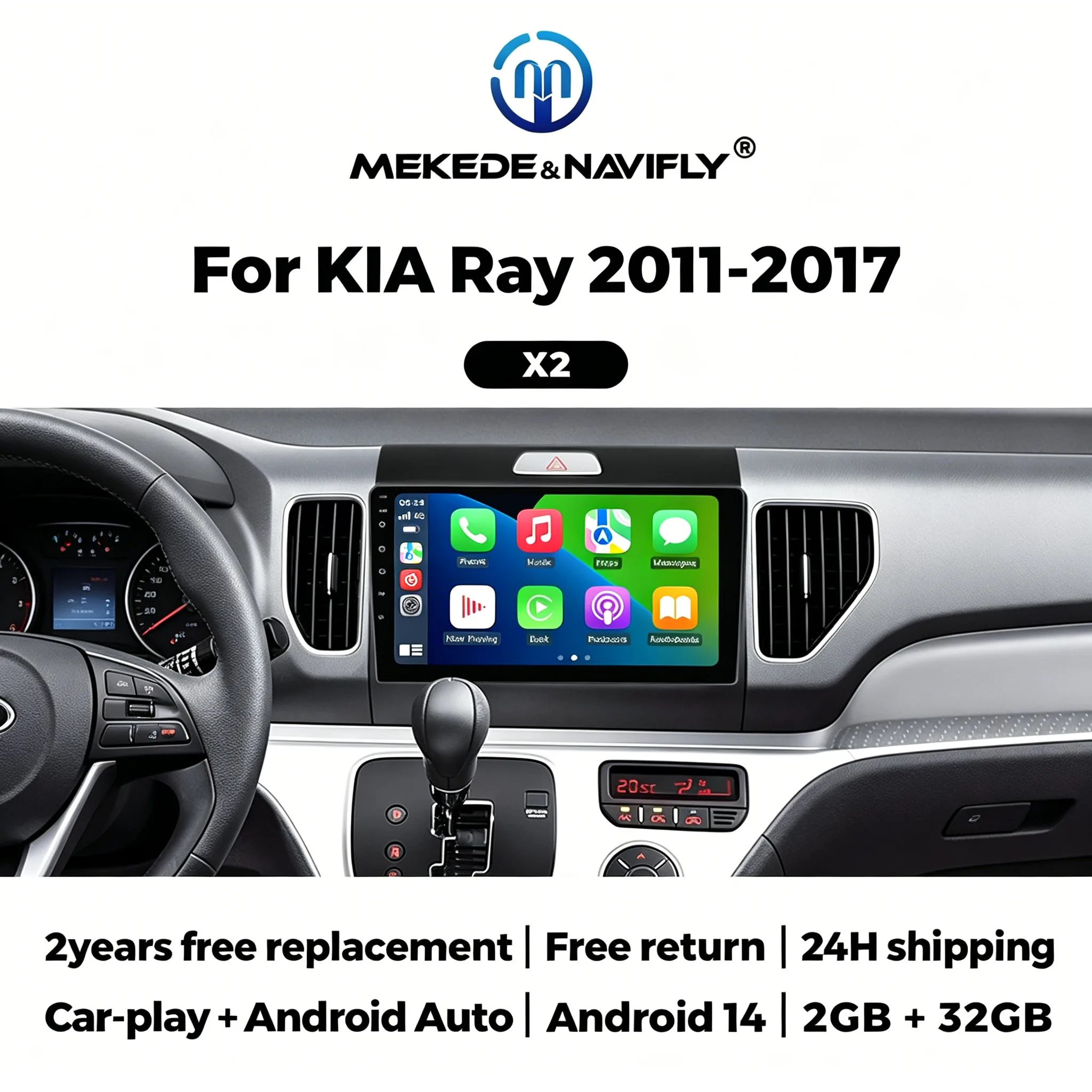 9inch Car Radio Wireless Carplay Android Auto Screen For KIA Ray 2011 - 2017 Autoradio GPS Navi Multimedia Player Stereo BT RDS
9inch Car Radio Wireless Carplay Android Auto Screen For KIA Ray 2011 - 2017 Autoradio GPS Navi Multimedia Player Stereo BT RDS