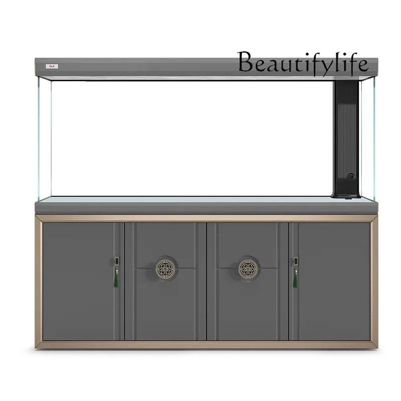 a Chinese light luxury fish tank living room household partition screen large intelligent ecological bottom filter aquarium
a Chinese light luxury fish tank living room household partition screen large intelligent ecological bottom filter aquarium