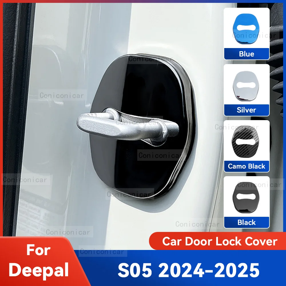 Auto Car Door Lock Protect Cover Emblems Case Stainless Steel Decoration For CHANGAN Deepal S05 2025 Protection Accessories
Auto Car Door Lock Protect Cover Emblems Case Stainless Steel Decoration For CHANGAN Deepal S05 2025 Protection Accessories