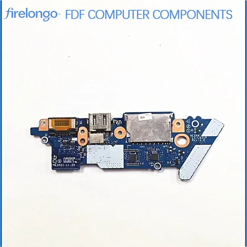 New Original for Lenovo ThinkBook 14 15 G2 ITL USB Power Button Board LS-L931P
New Original for Lenovo ThinkBook 14 15 G2 ITL USB Power Button Board LS-L931P
