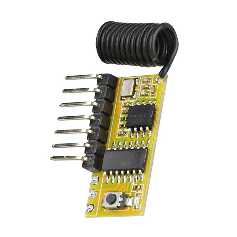 433Mhz 8CH Superheterodyne Receiving Module With Decoding 8-Way Control For Door Access Wireless Signal Receiver
433Mhz 8CH Superheterodyne Receiving Module With Decoding 8-Way Control For Door Access Wireless Signal Receiver